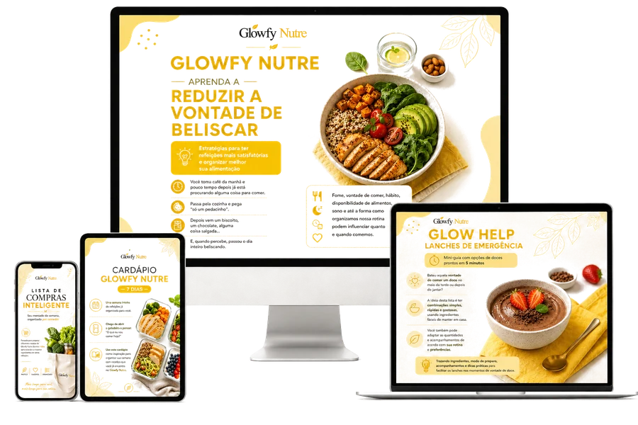 Organização de cardápio e ingredientes da semana